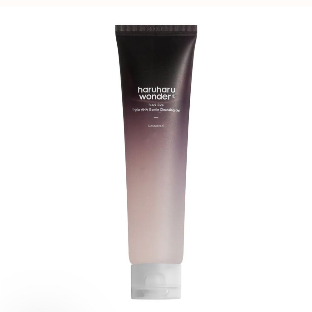 Haruharu wonder black rice triple aha cleansing gel NIB